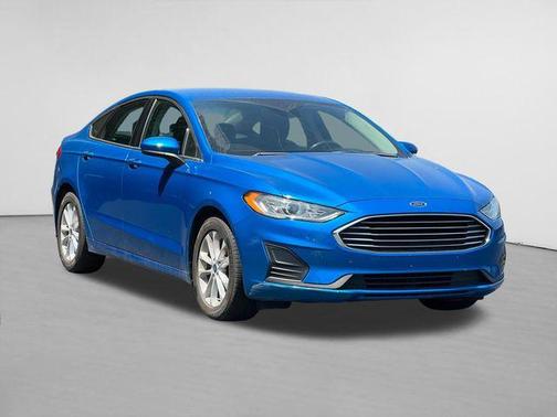 Blue Metallic 2020 Ford Fusion SE