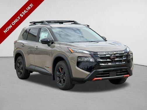 Baja Storm Metallic 2026 Nissan Rogue Rock Creek
