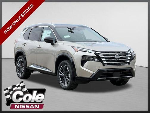 Champagne Silver/Black 2026 Nissan Rogue Platinum