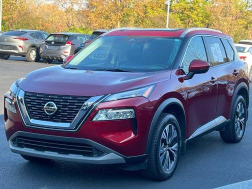 Scarlet Ember Tintcoat 2021 Nissan Rogue SV