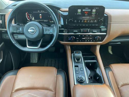 Scarlet Ember Tintcoat 2023 Nissan Pathfinder Platinum 4WD