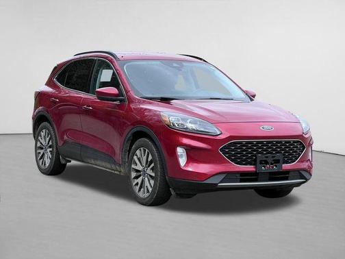 Rapid Red Metallic Tinted Clearcoat 2022 Ford Escape Titanium