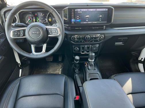 Bright White Clearcoat 2024 Jeep Wrangler 4xe Sahara