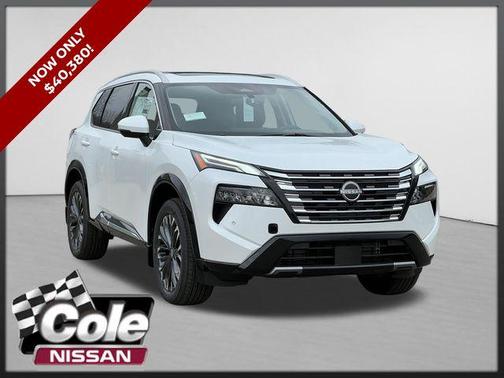 Everest White Pearl Tricoat 2026 Nissan Rogue Platinum