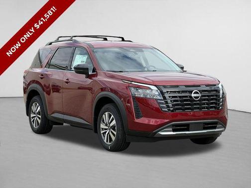 Scarlet Ember Tintcoat 2026 Nissan Pathfinder SL
