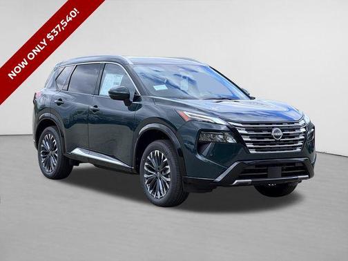 Obsidian Green 2026 Nissan Rogue Platinum