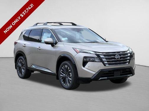 Champagne Silver Metallic 2026 Nissan Rogue Platinum