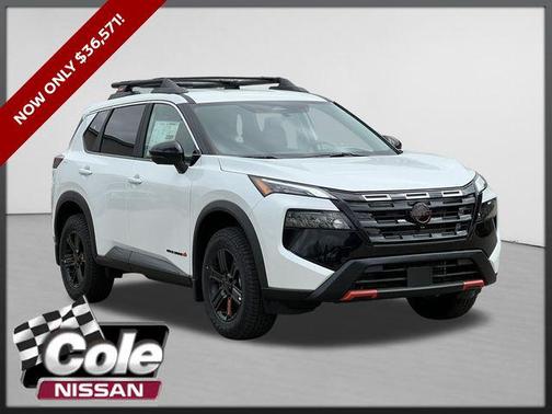 Everest White Pearl Tricoat 2026 Nissan Rogue Rock Creek