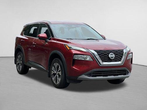 Scarlet Ember Tintcoat 2021 Nissan Rogue SV