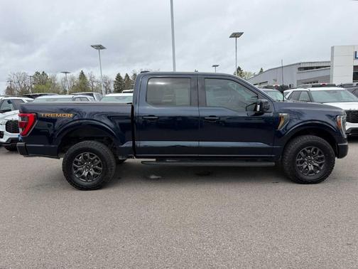Antimatter Blue Metallic 2022 Ford F-150 Tremor