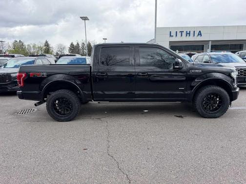 Shadow Black 2017 Ford F-150 Lariat