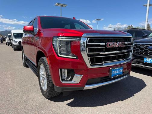Cayenne Red Tintcoat 2021 GMC Yukon SLT