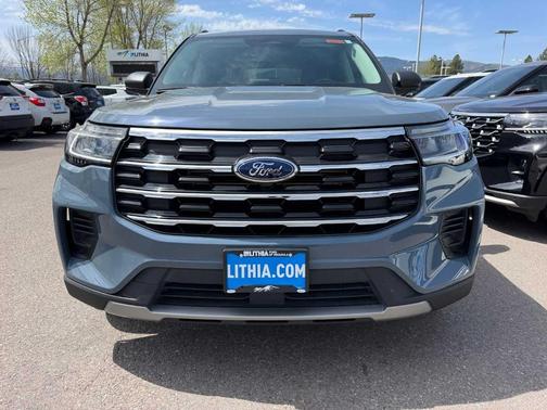 Vapor Blue Metallic 2025 Ford Explorer Active