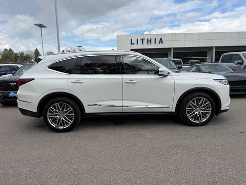 Platinum White Pearl 2023 Acura MDX Advance