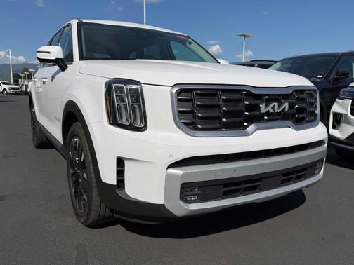Glacial White Pearl 2025 Kia Telluride SX-Prestige