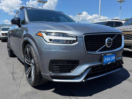 Gray 2020 Volvo XC90 Hybrid T8 R-Design 7 Passenger