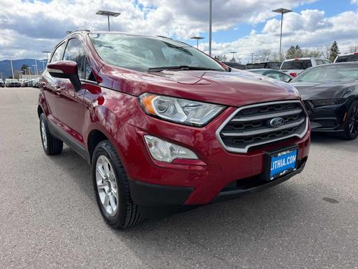 Ruby Red Metallic Tinted Clearcoat 2021 Ford EcoSport SE