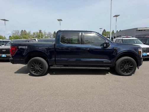 Antimatter Blue Metallic 2025 Ford F-150 Lariat