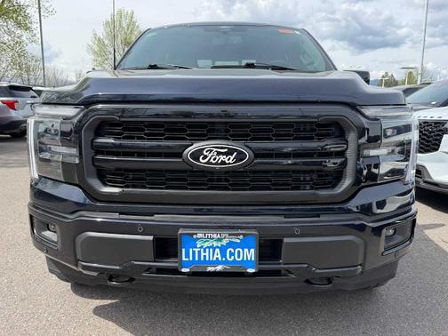 Antimatter Blue Metallic 2025 Ford F-150 Lariat