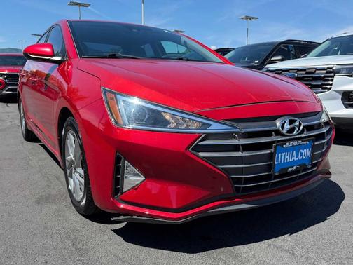 Calypso Red 2020 Hyundai ELANTRA SEL