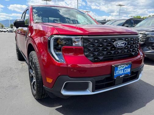 Ruby Red Metallic Tinted Clearcoat 2026 Ford Maverick Lariat