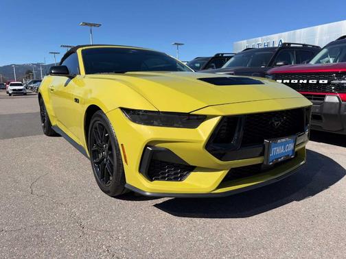 Intense Blue 2025 Ford Mustang GT Premium