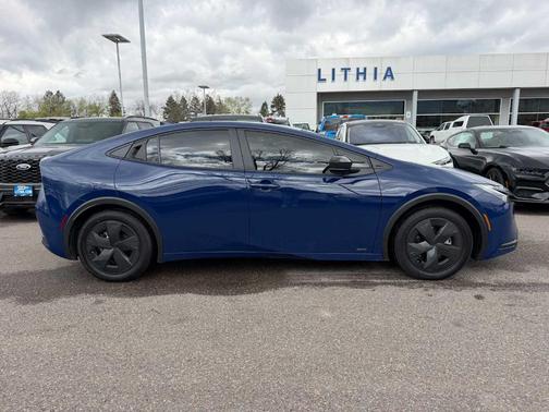 Blue 2025 Toyota Prius LE