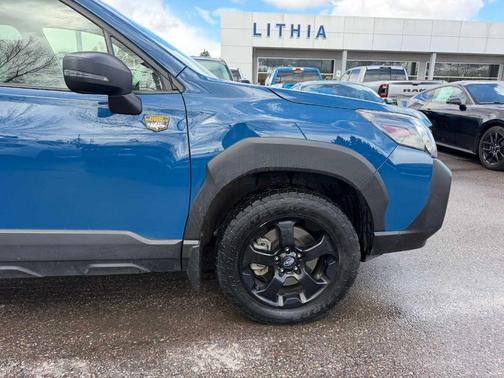 Geyser Blue 2022 Subaru Forester Wilderness