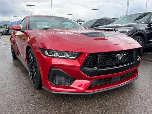 Rapid Red Metallic Tinted Clearcoat 2024 Ford Mustang GT Premium