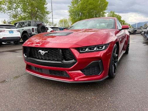 Rapid Red Metallic Tinted Clearcoat 2024 Ford Mustang GT Premium