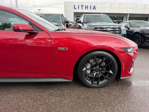 Rapid Red Metallic Tinted Clearcoat 2024 Ford Mustang GT Premium