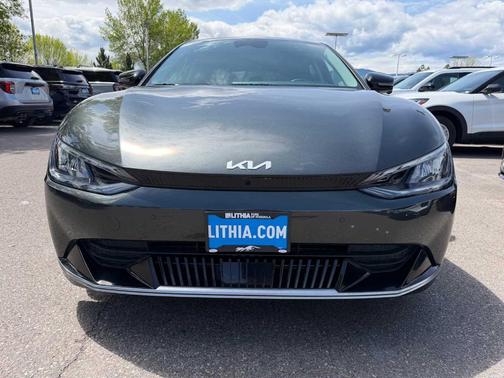 Gray 2023 Kia EV6 Wind