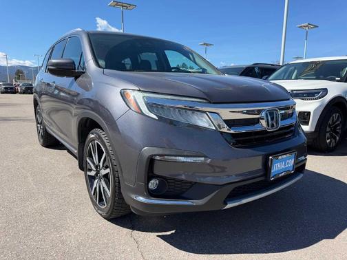 Modern Steel Metallic 2021 Honda Pilot Touring 7-Passenger