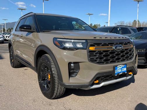 Gray 2026 Ford Explorer Tremor
