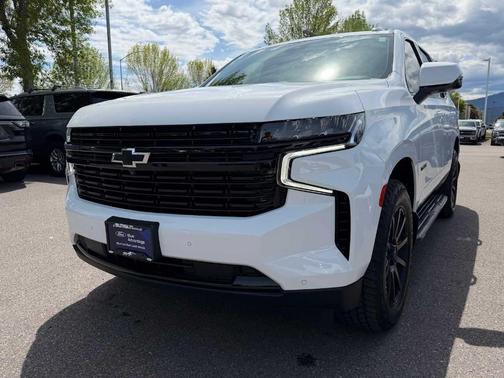 Summit White 2023 Chevrolet Tahoe RST