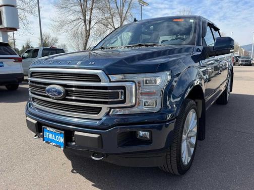 Blue Jeans Metallic 2018 Ford F-150 Limited