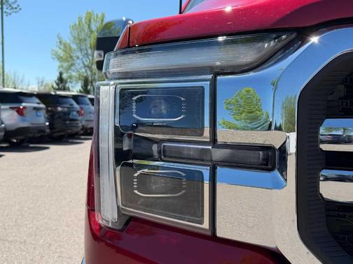 Rapid Red Metallic Tinted Clearcoat 2025 Ford F-150 Lariat