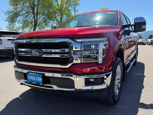 Rapid Red Metallic Tinted Clearcoat 2025 Ford F-150 Lariat
