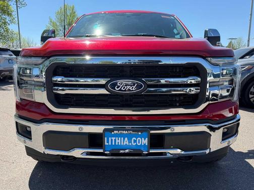 Rapid Red Metallic Tinted Clearcoat 2025 Ford F-150 Lariat