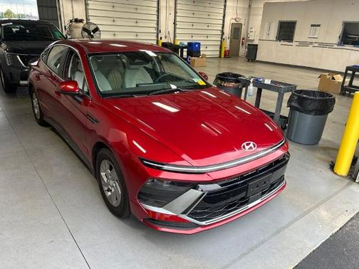 Red 2025 Hyundai SONATA SE