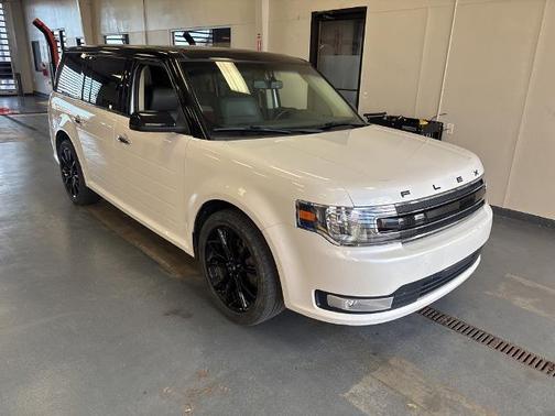 WHITE PLATINUM MET TRI-COAT 2019 Ford Flex SEL