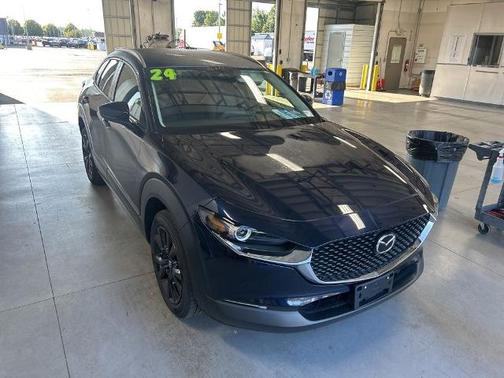 DEEP CRYSTAL BLUE MICA 2024 Mazda CX-30 SELECT