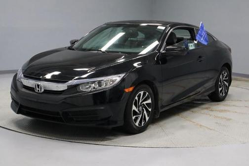 Black 2017 Honda Civic LX-P