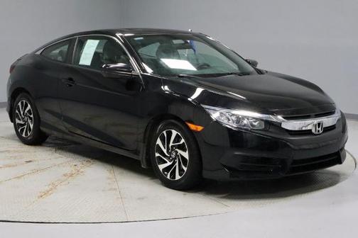 Black 2017 Honda Civic LX-P