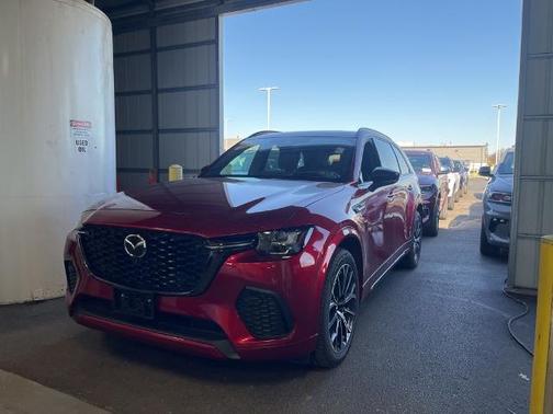 SOUL RED CRYSTAL METALLIC 2025 Mazda CX-70 3.3 TURBO S PREMIUM PACKAGE