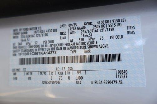 2026 Ford Transit-250 148 WB Medium Roof Cargo