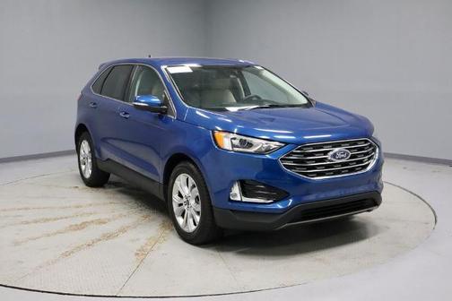 ATLAS BLUE 2021 Ford Edge TITANIUM