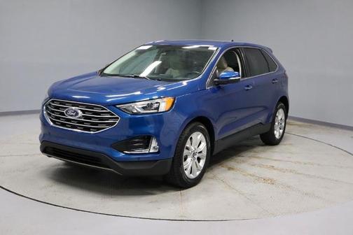 ATLAS BLUE 2021 Ford Edge TITANIUM