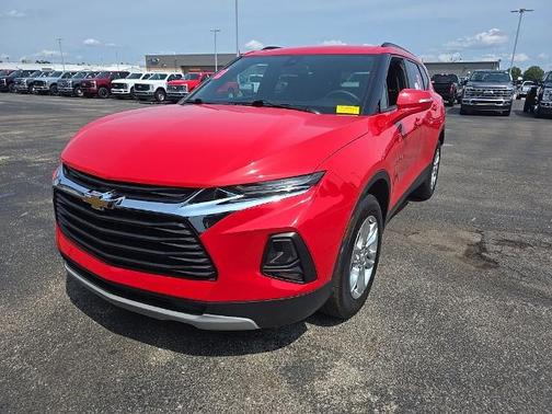 Red 2021 Chevrolet Blazer LT W/2LT