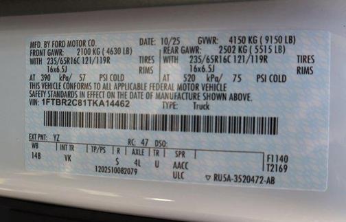 2026 Ford Transit-250 148 WB Medium Roof Cargo